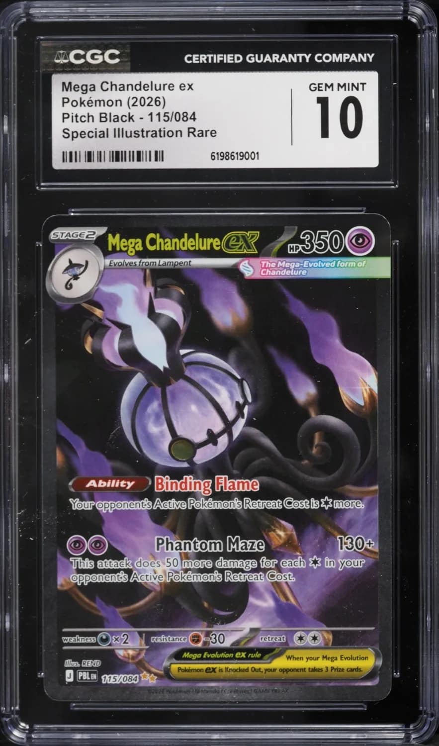 Mega Chandelure Ex