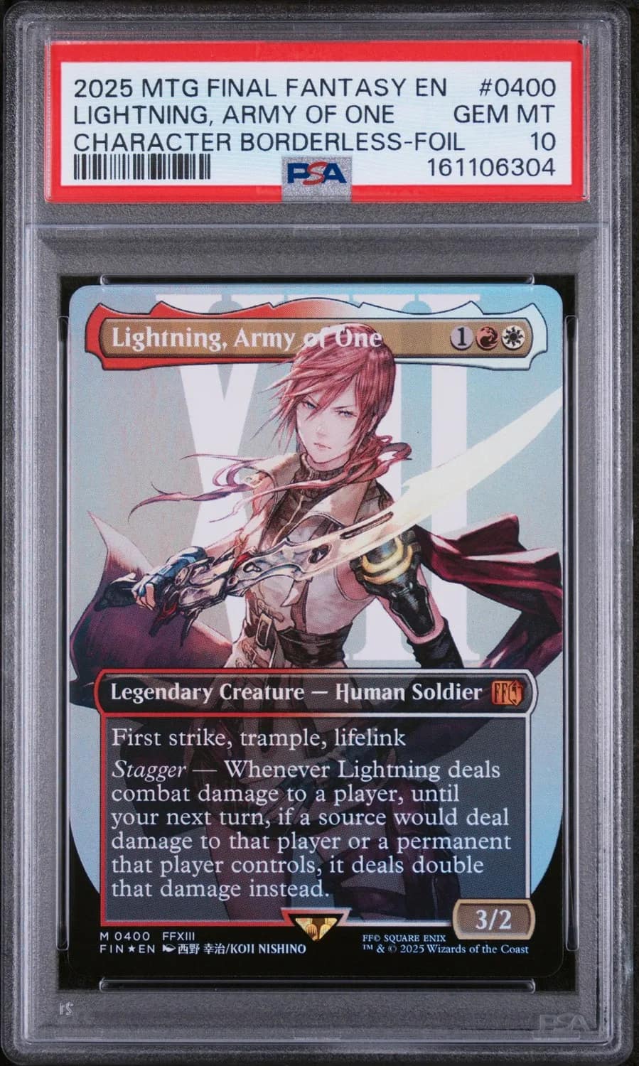 Lightning, Army Of One