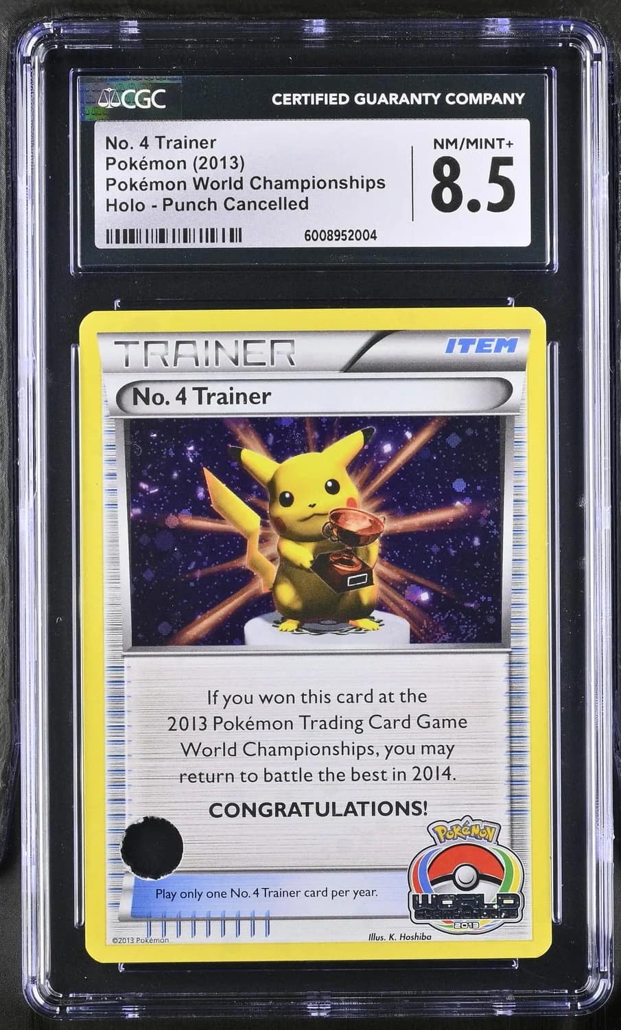 No. 4 Trainer