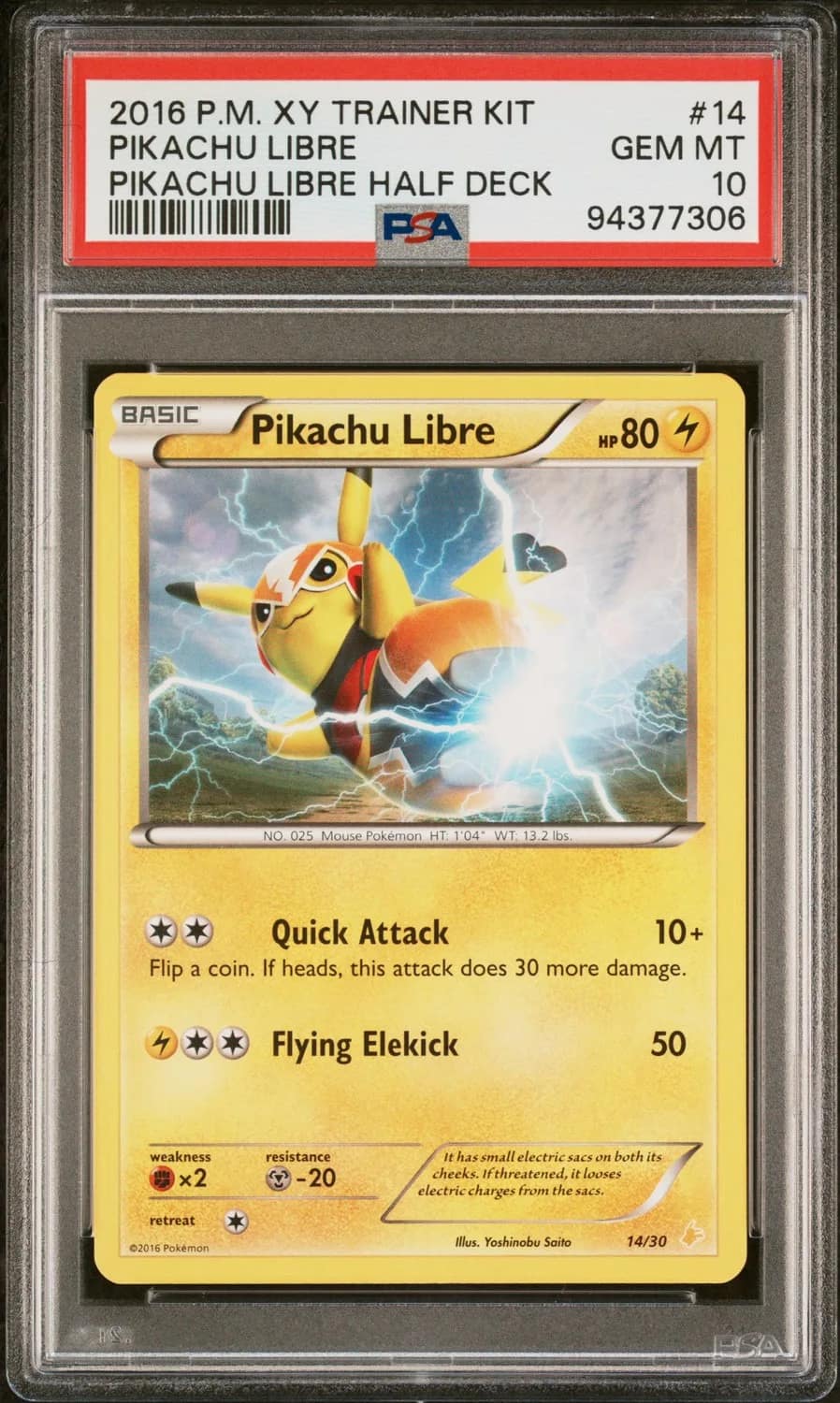 Pikachu Libre