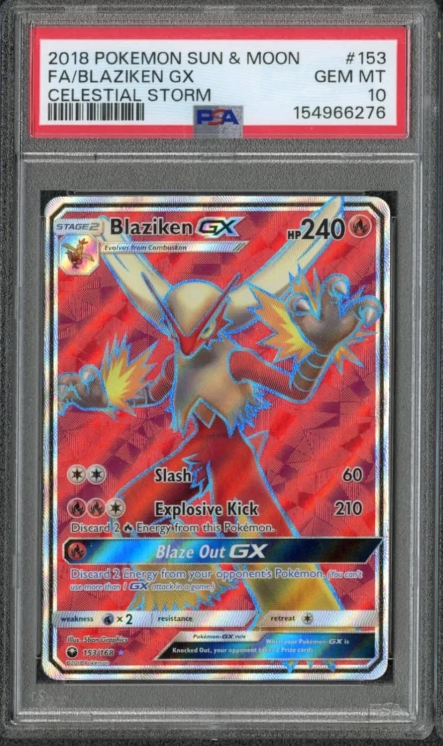 Blaziken Gx