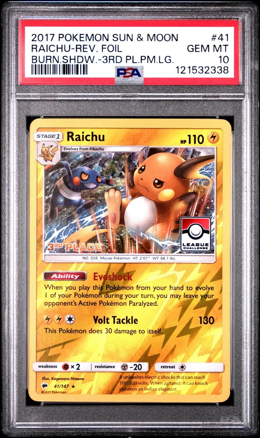 Raichu-Rev. Foil