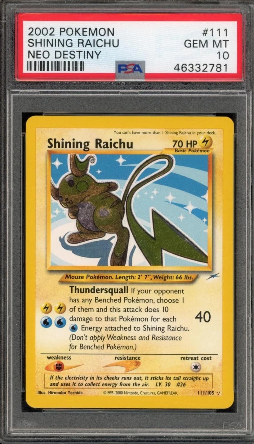 Shining Raichu