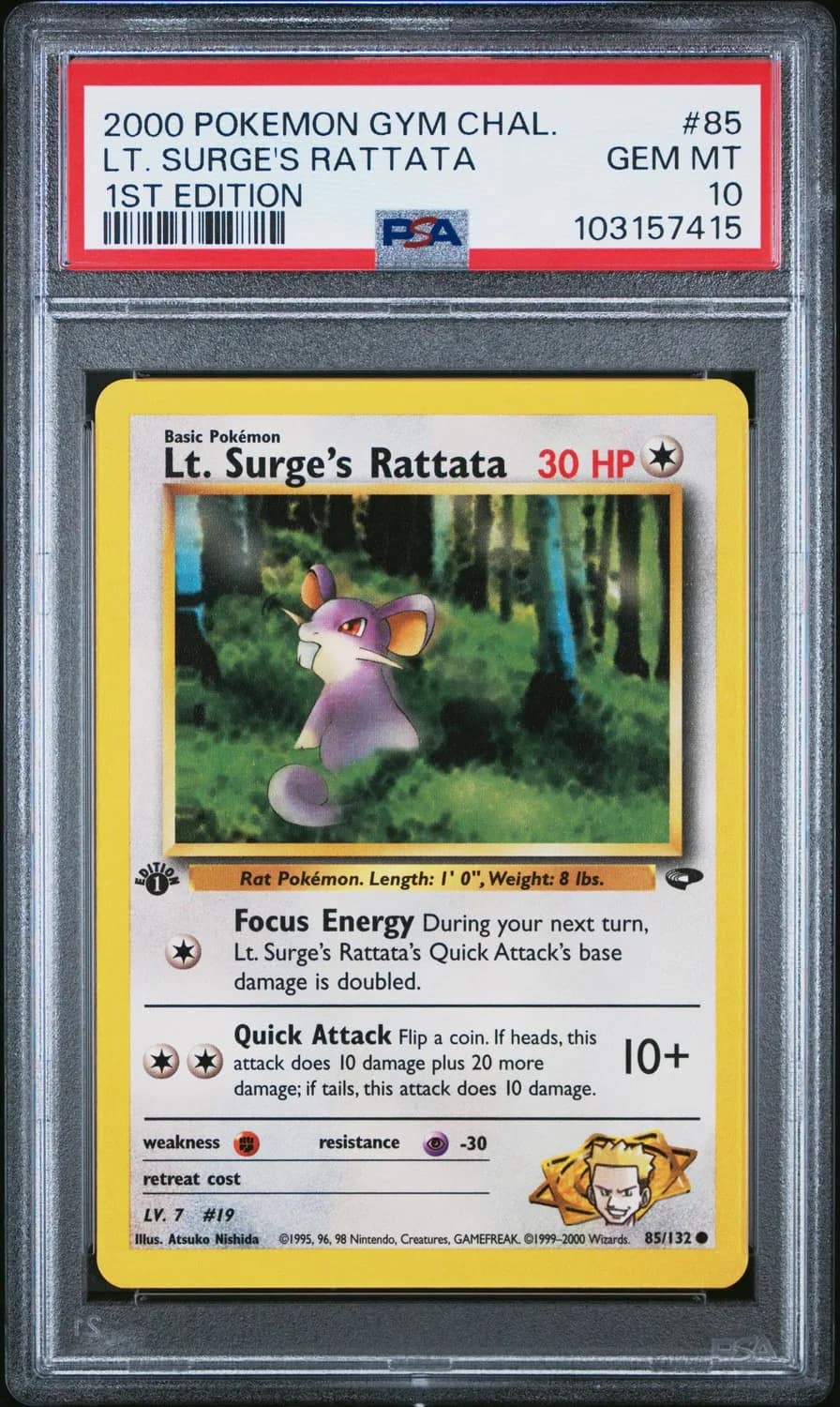 Lt. Surge'S Rattata