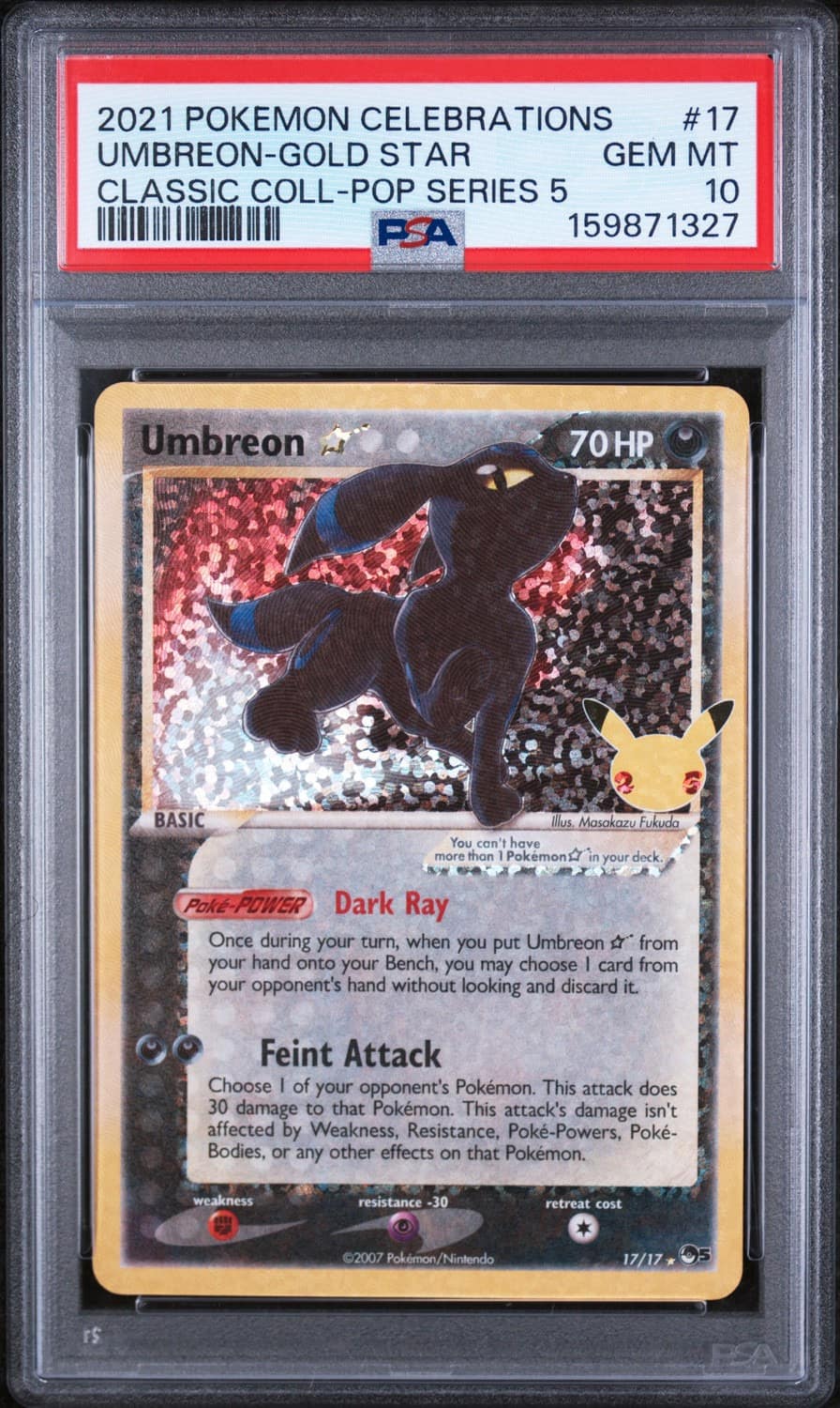 Umbreon-Gold Star