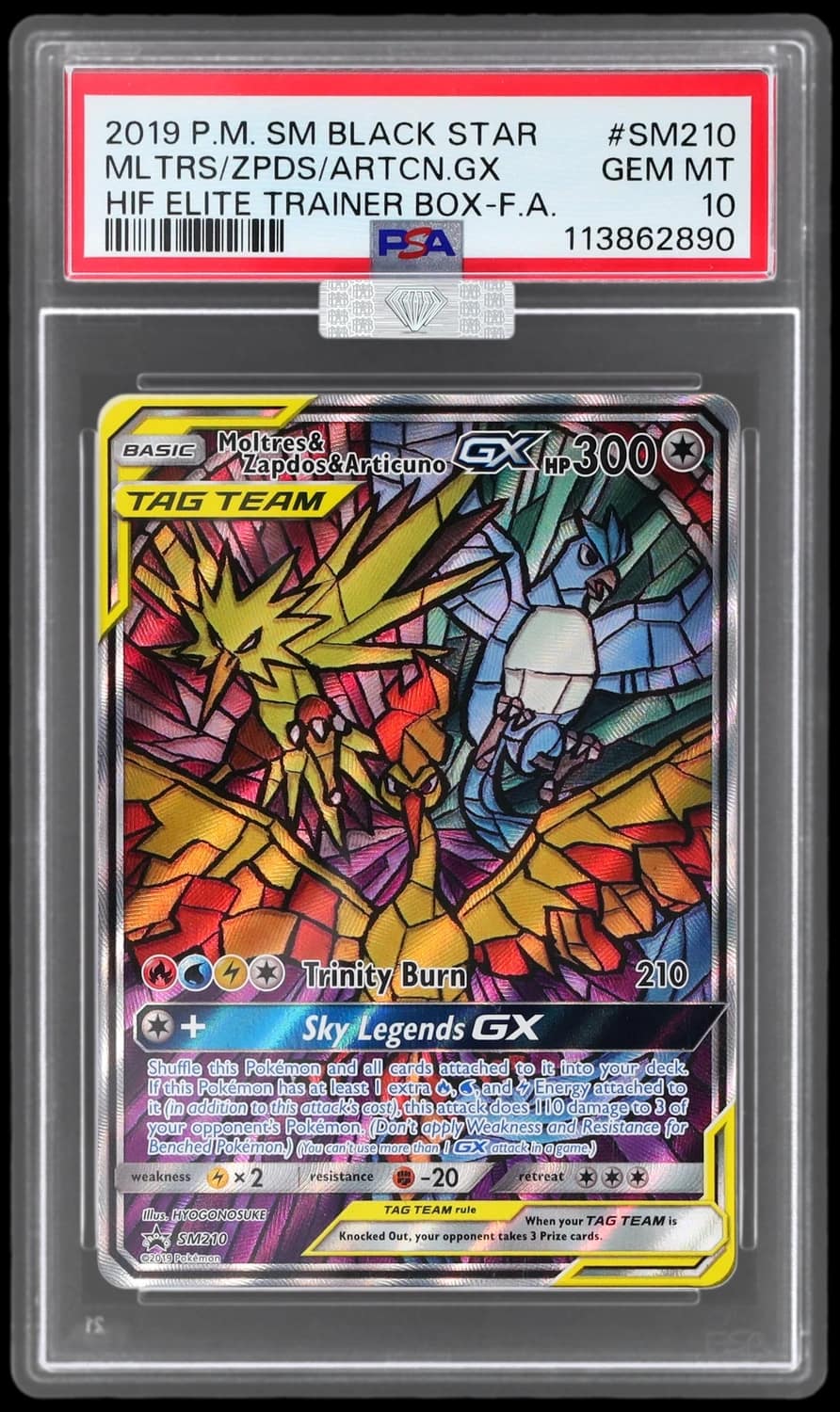 Moltres & Zapdos & Articuno Gx
