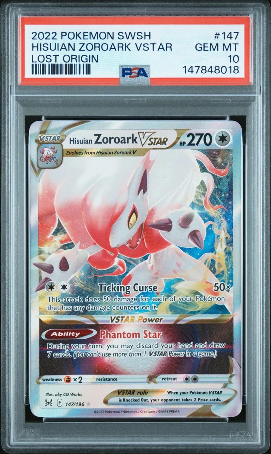 Hisuian Zoroark Vstar