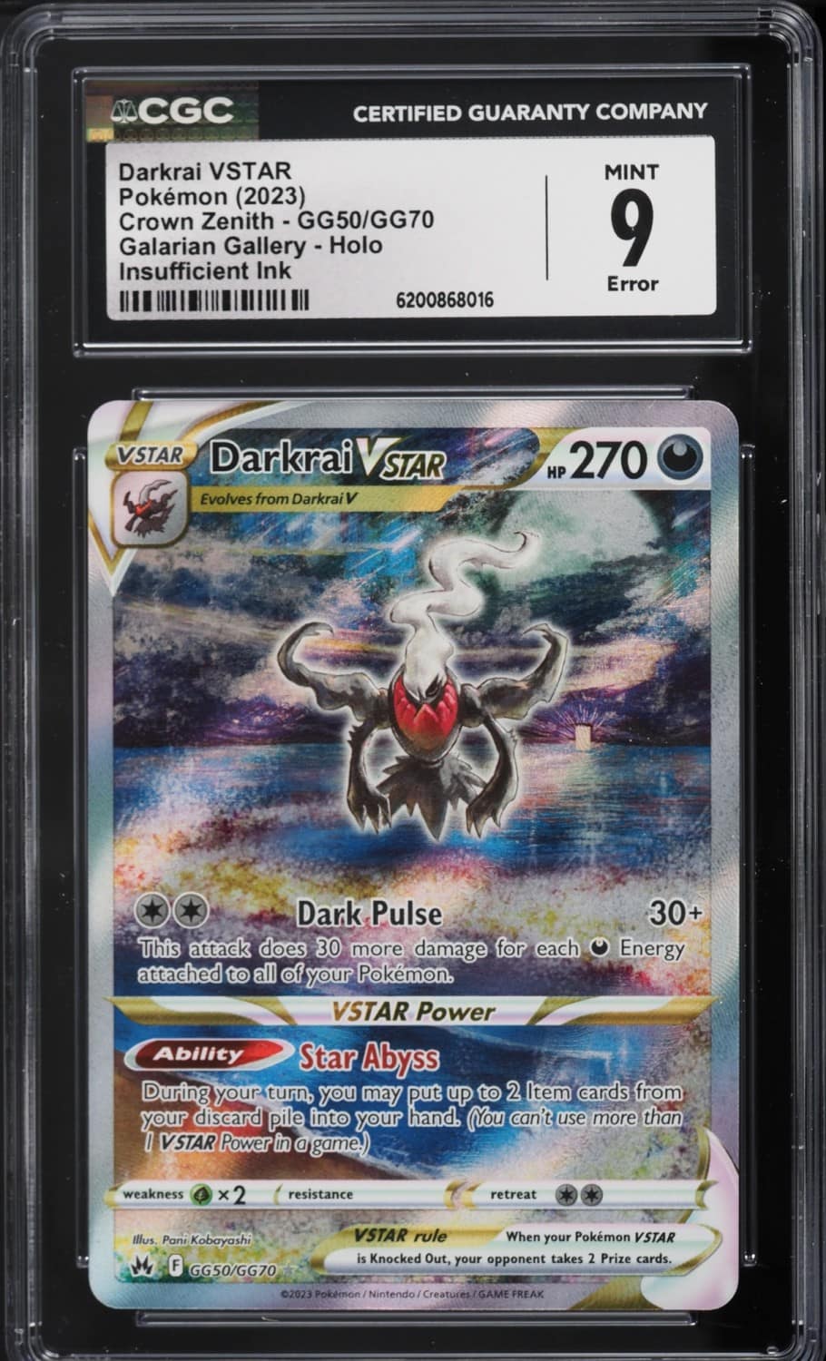 Darkrai Vstar