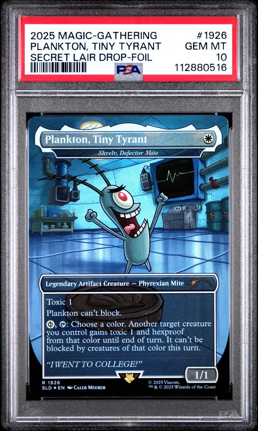 Plankton, Tiny Tyrant