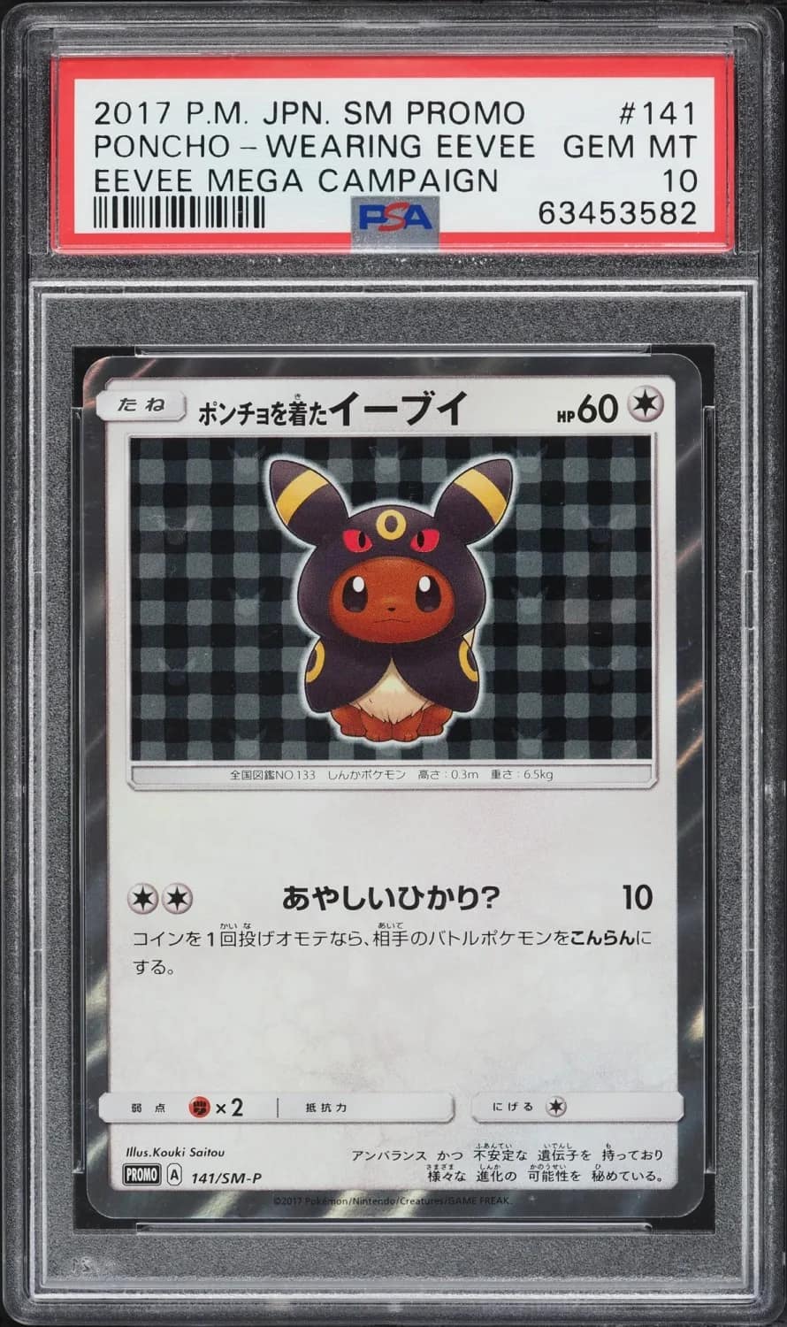 Poncho-Wearing Eevee