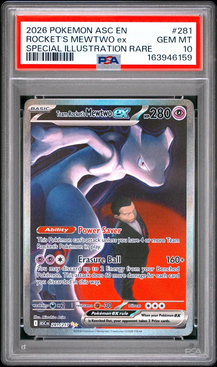 Rocket'S Mewtwo Ex