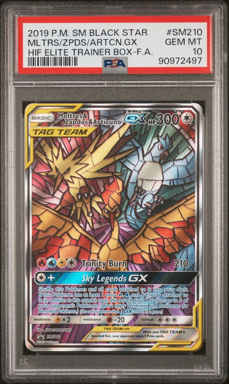 Moltres & Zapdos & Articuno Gx