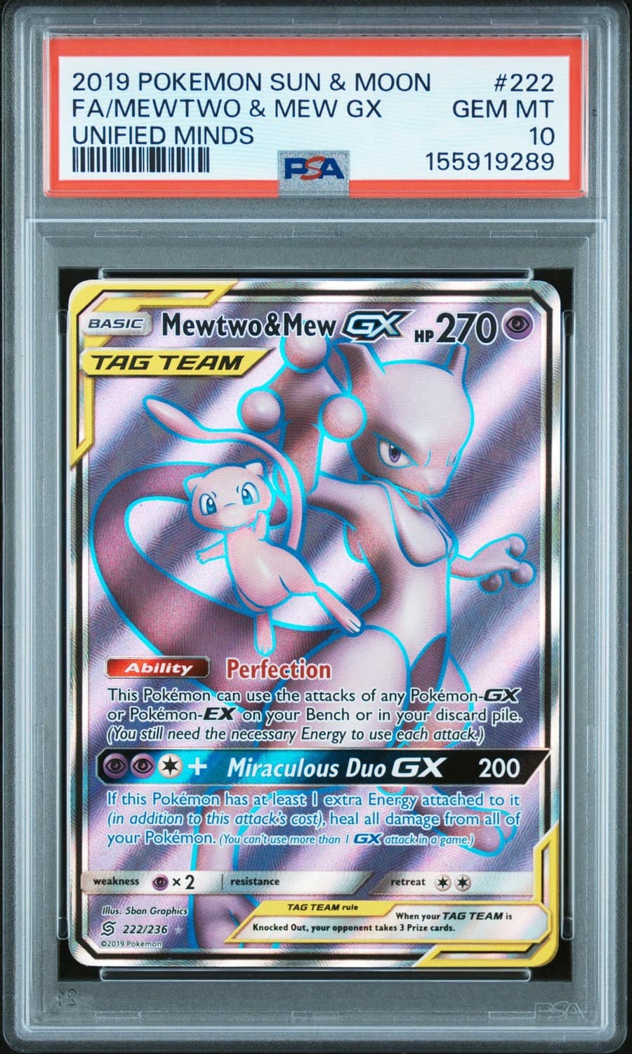 Mewtwo & Mew Gx