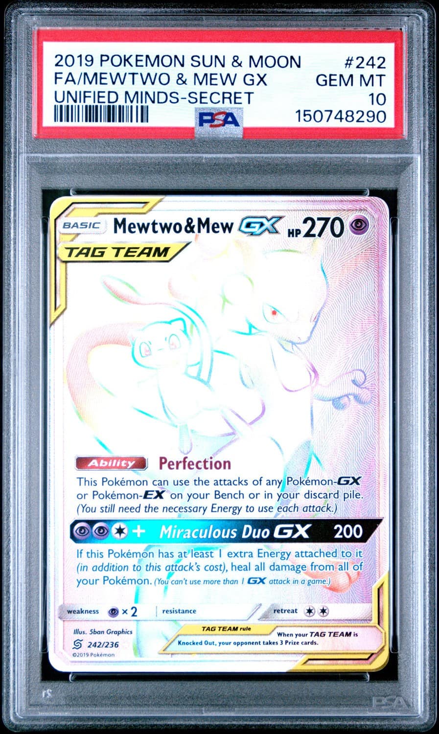 Mewtwo & Mew Gx