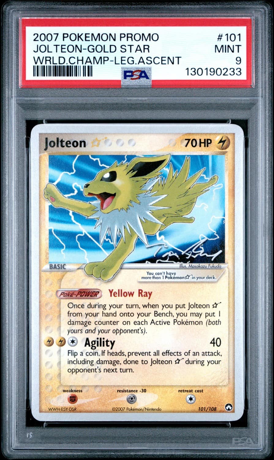 Jolteon-Gold Star