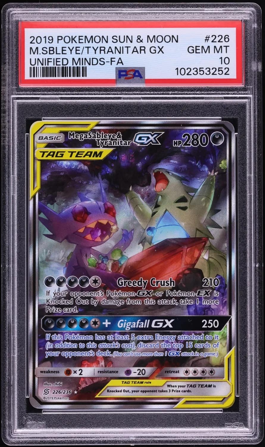 Mega Sableye & Tyranitar Gx