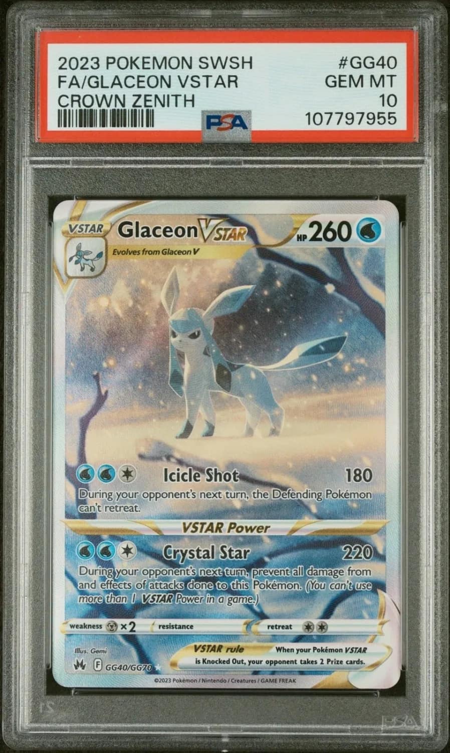 Glaceon Vstar