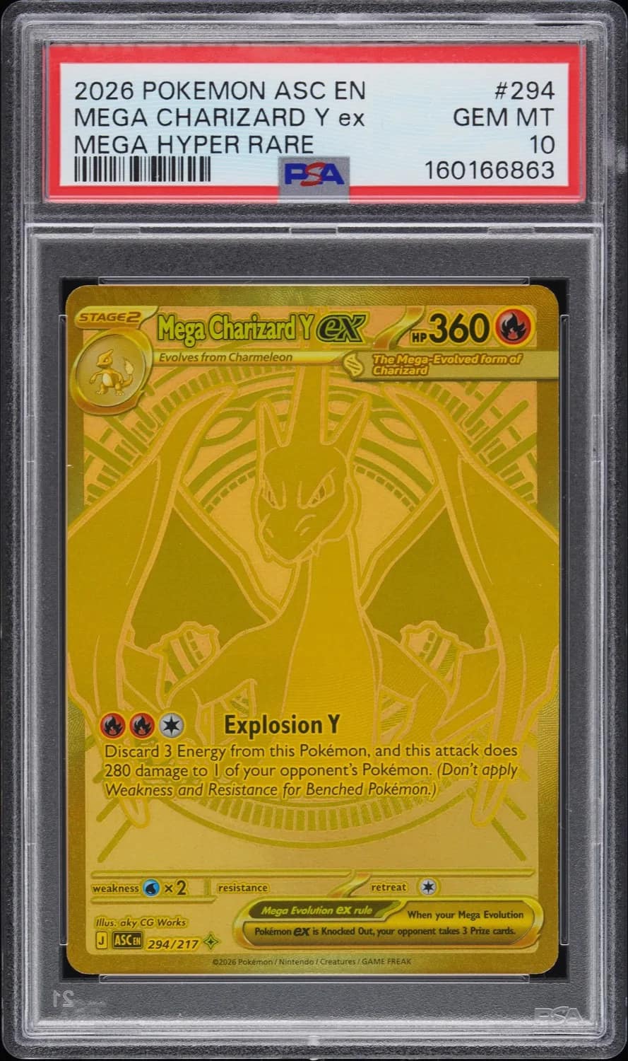 Mega Charizard Y Ex