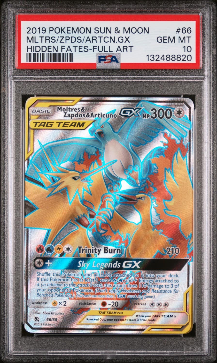 Moltres & Zapdos & Articuno Gx