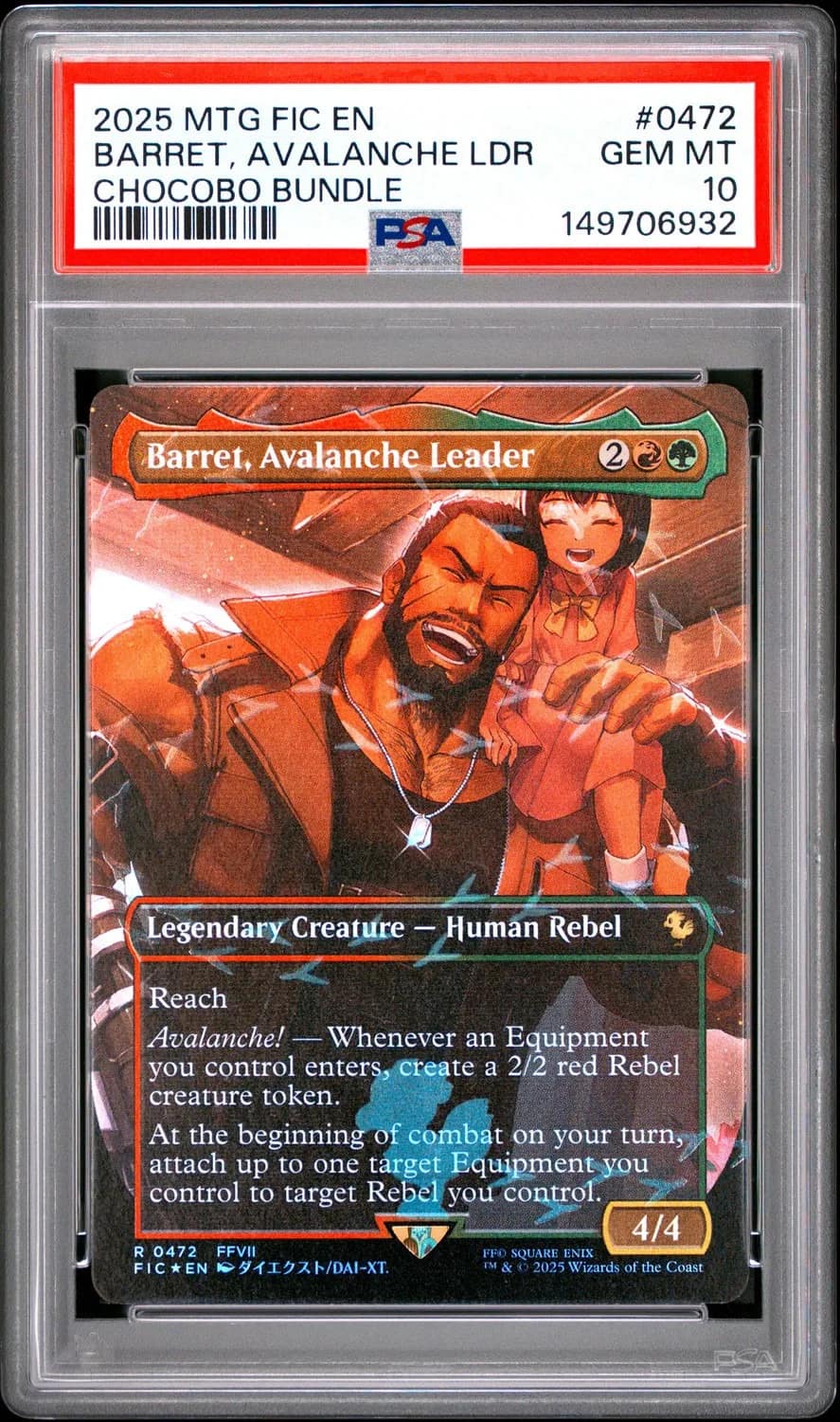 Barret, Avalanche Leader