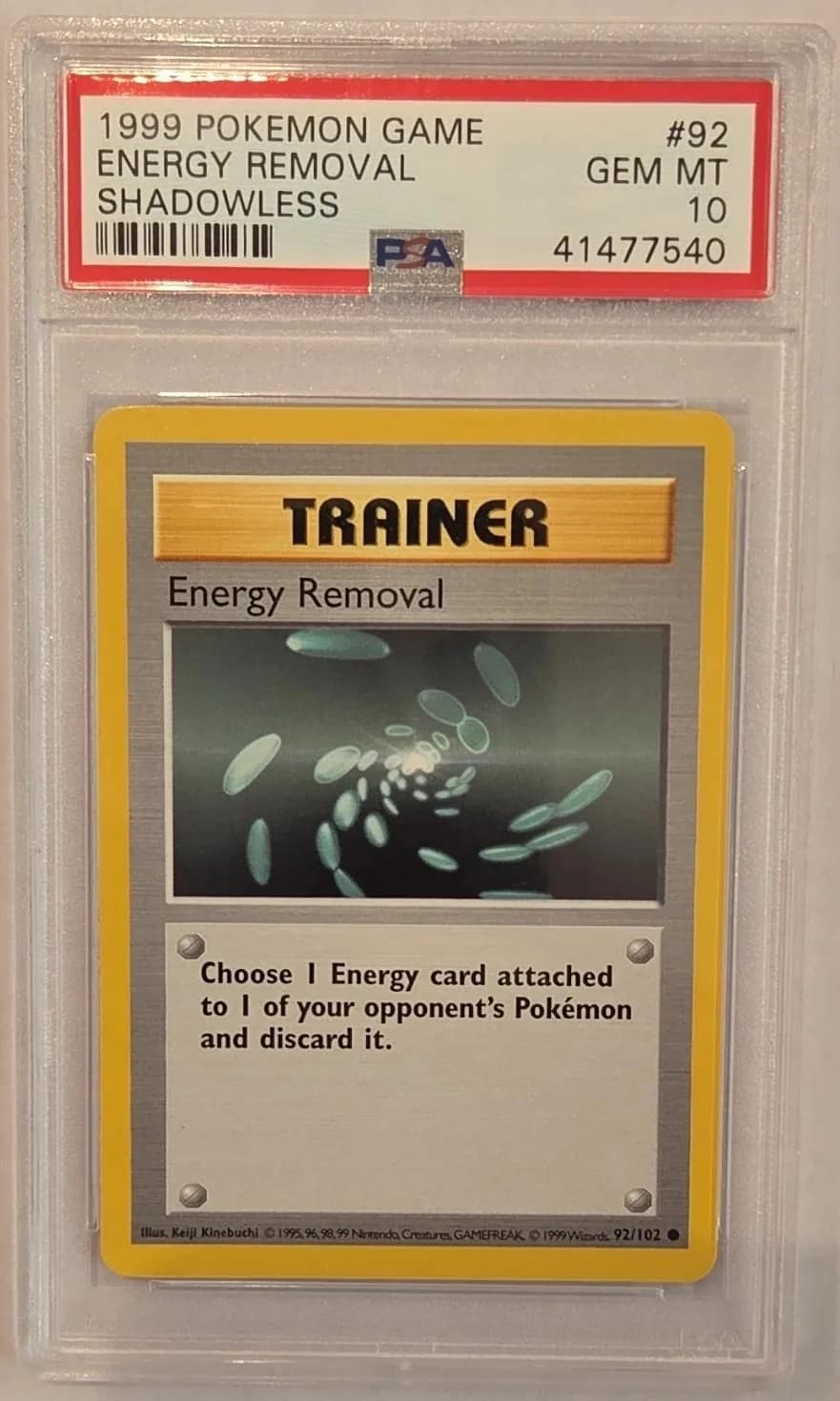 Energy Removal
