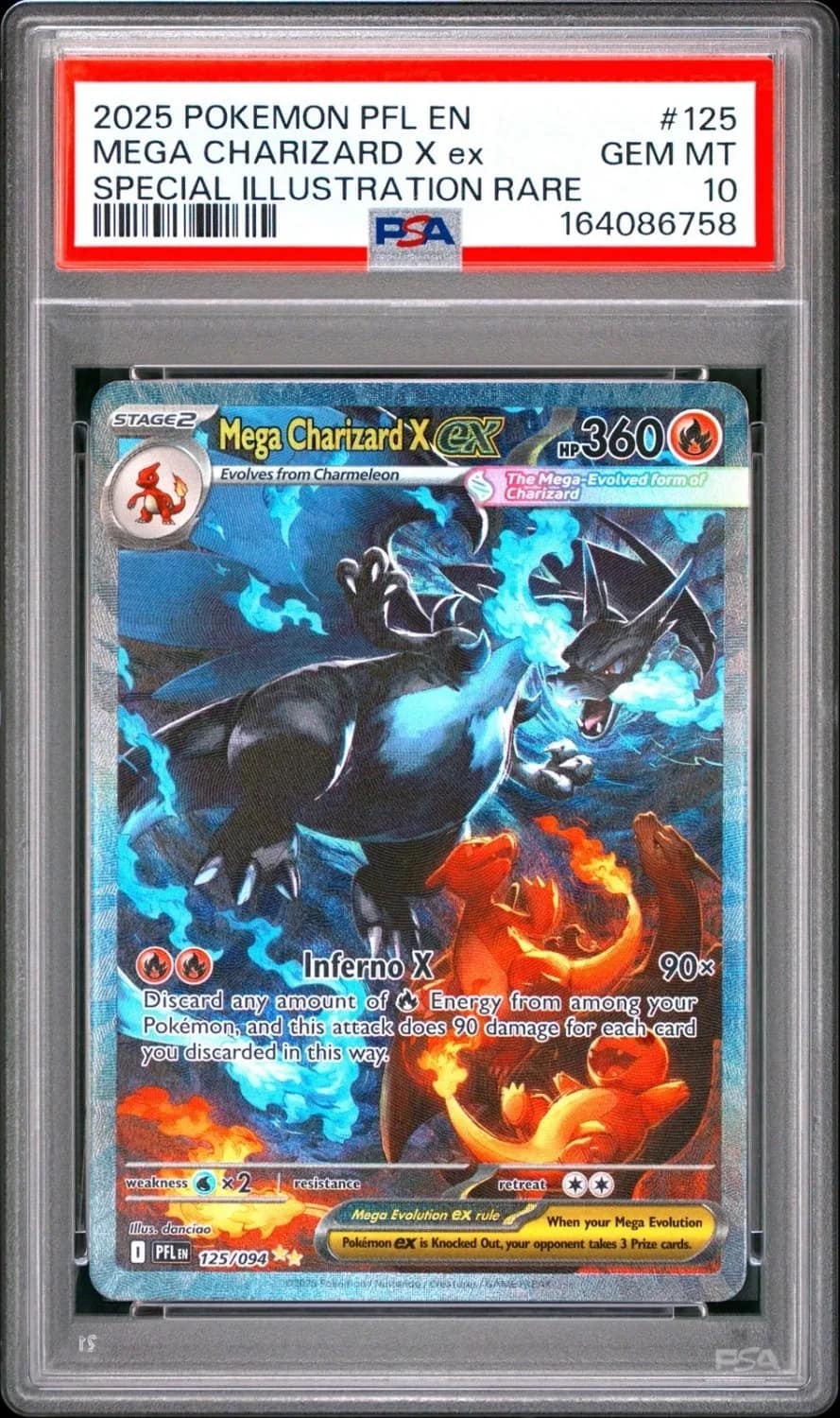 Mega Charizard X Ex