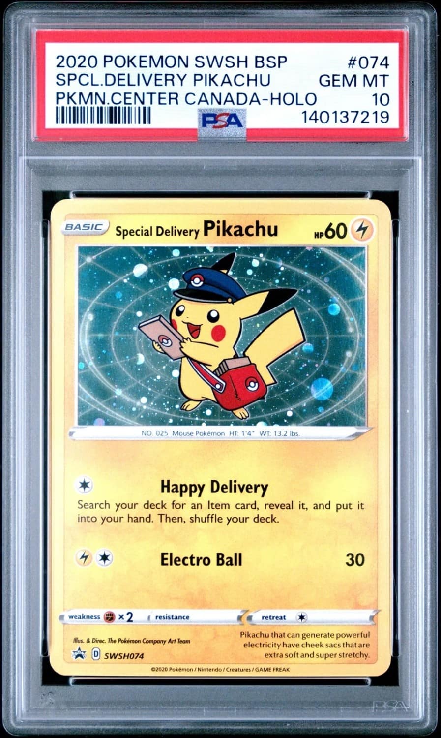 Special Delivery Pikachu