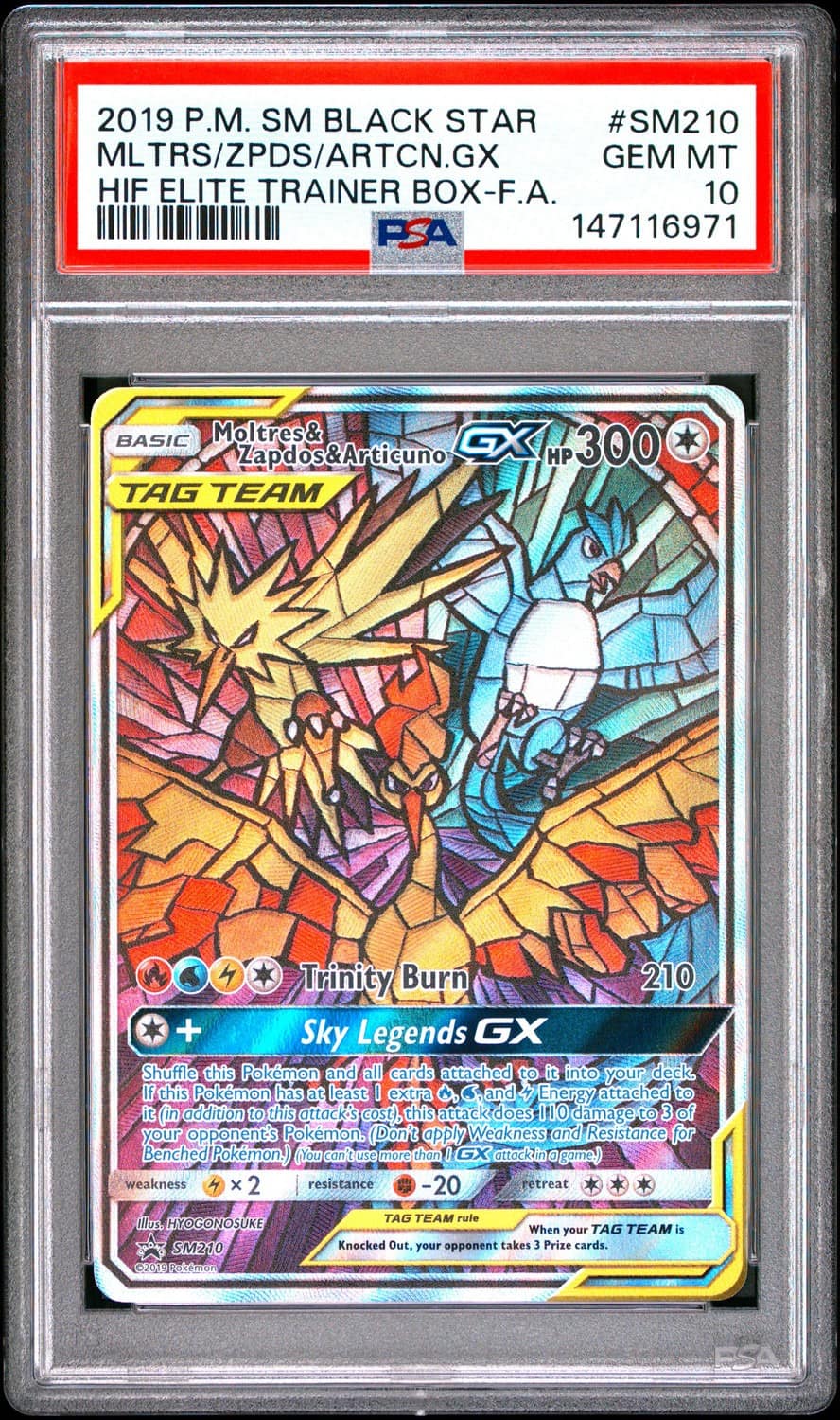 Moltres & Zapdos & Articuno Gx