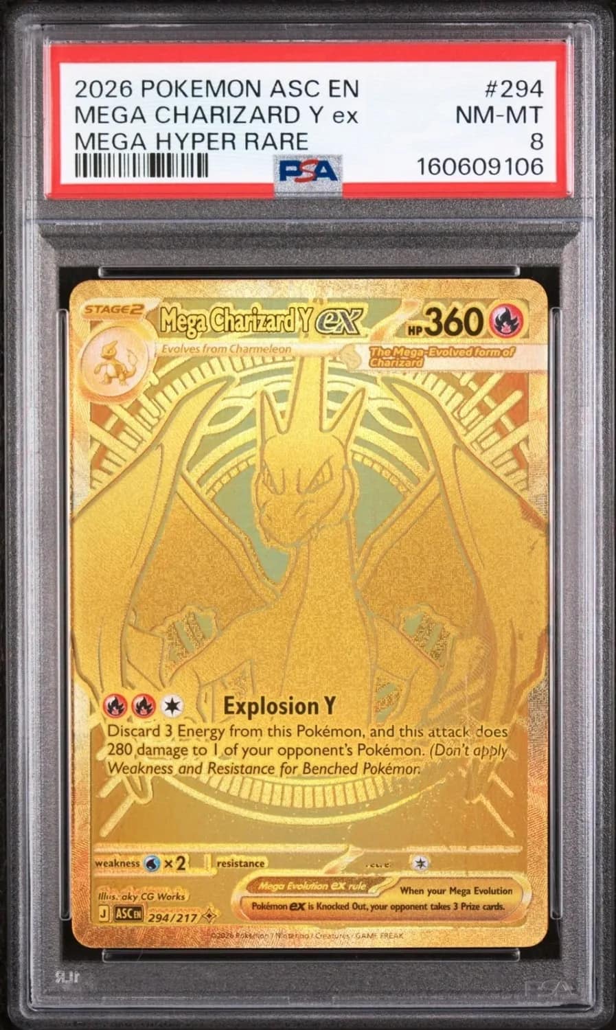 Mega Charizard Y Ex