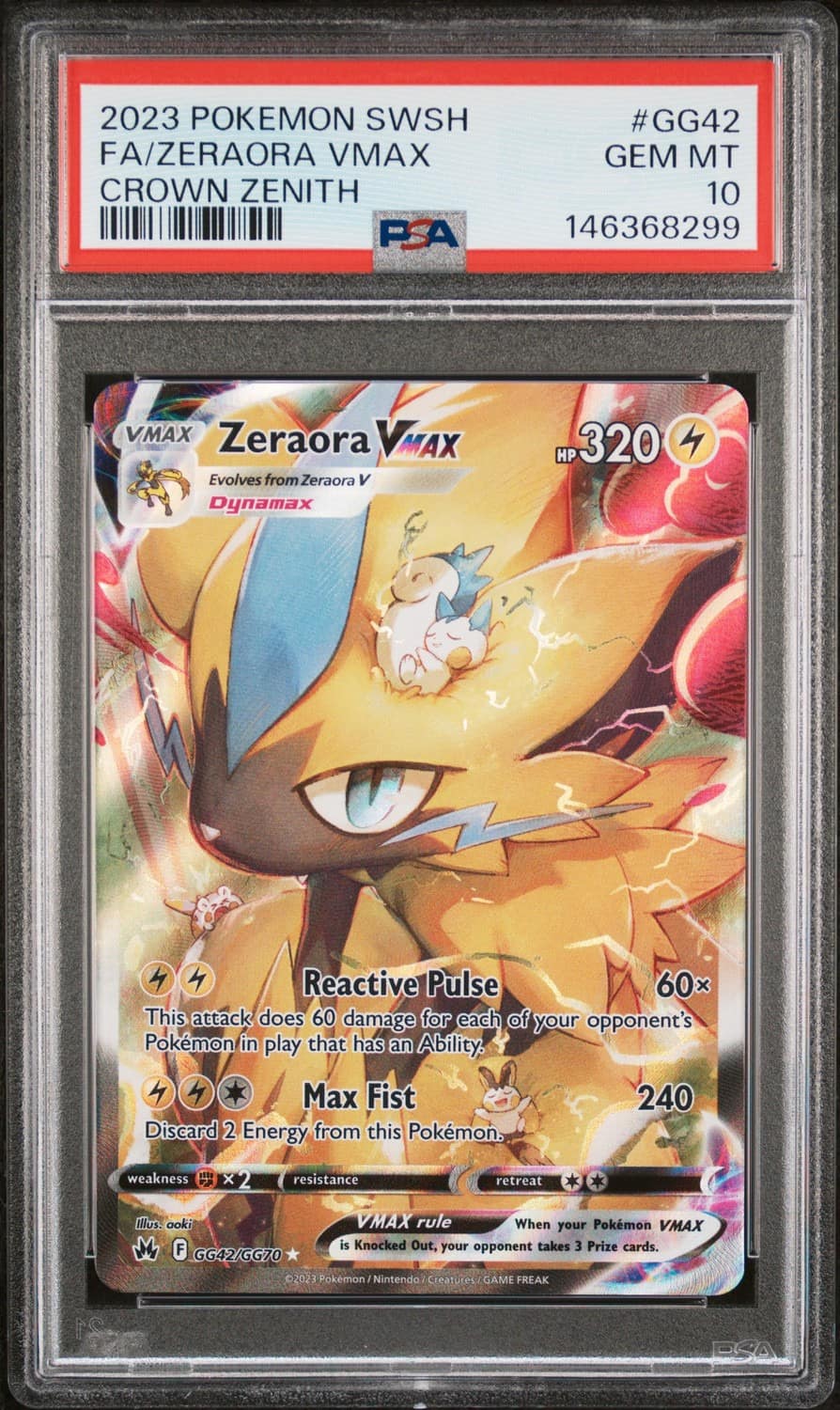 Zeraora Vmax