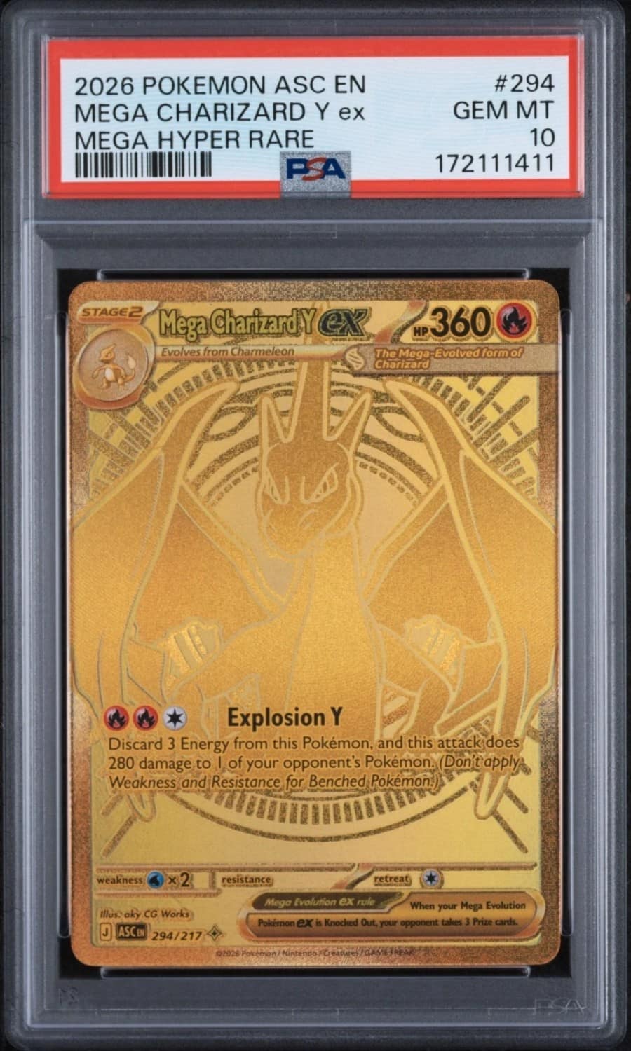 Mega Charizard Y Ex