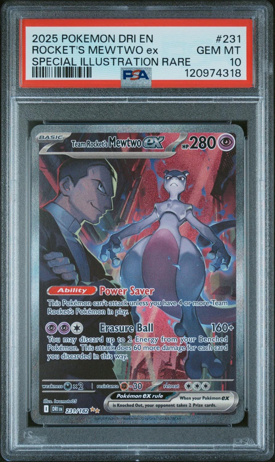 Rocket'S Mewtwo Ex