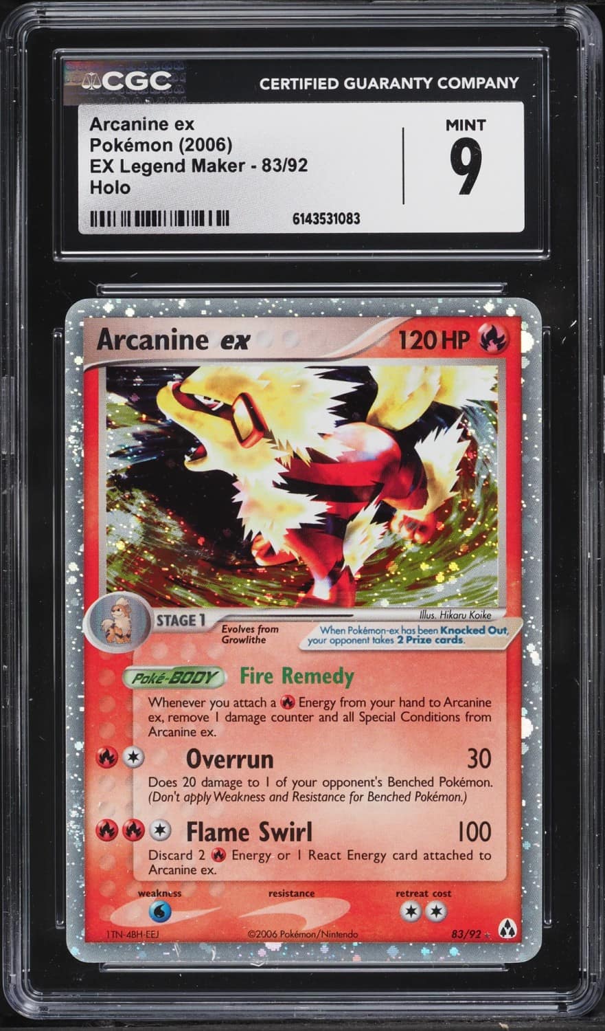 Arcanine Ex