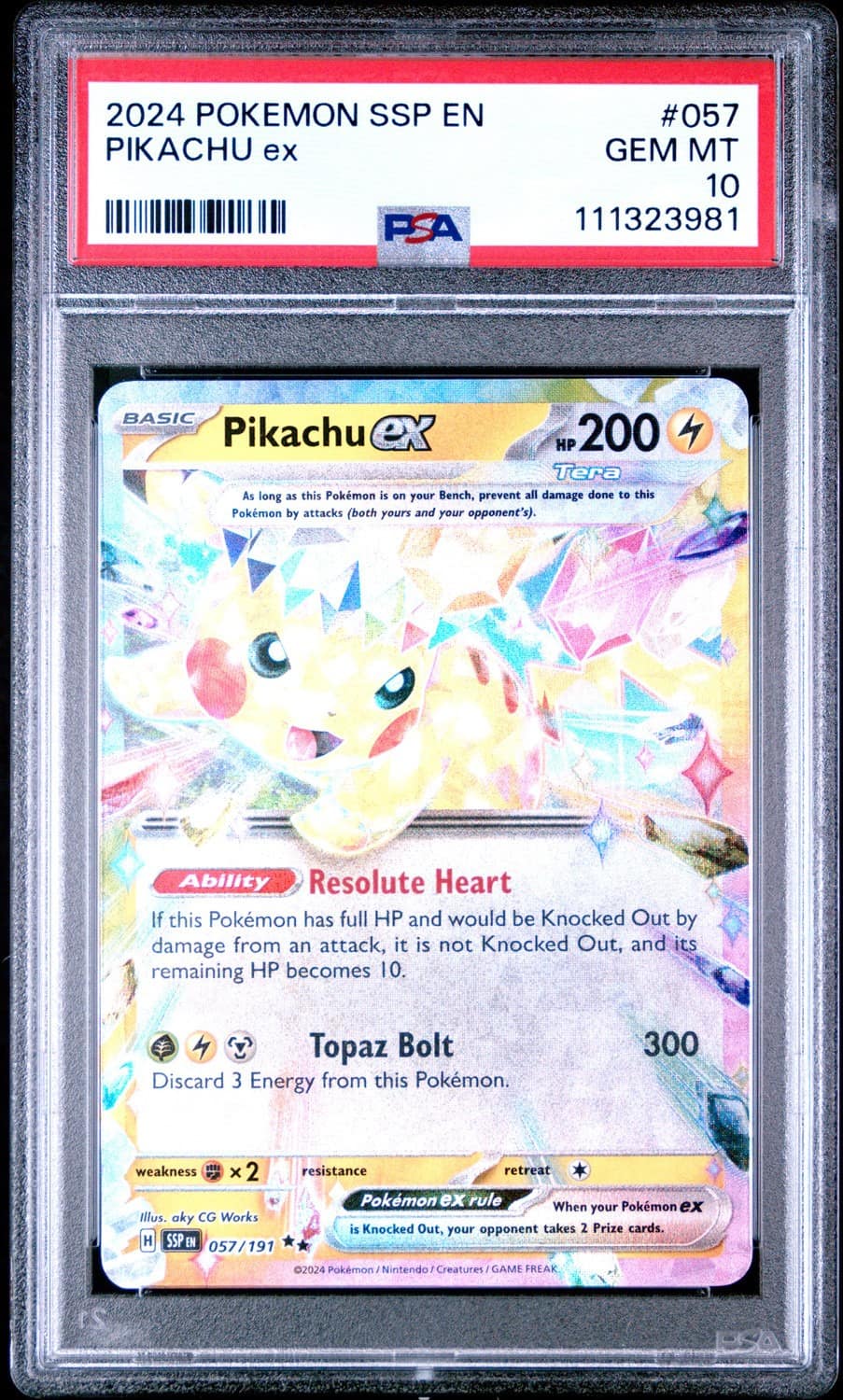 Pikachu Ex