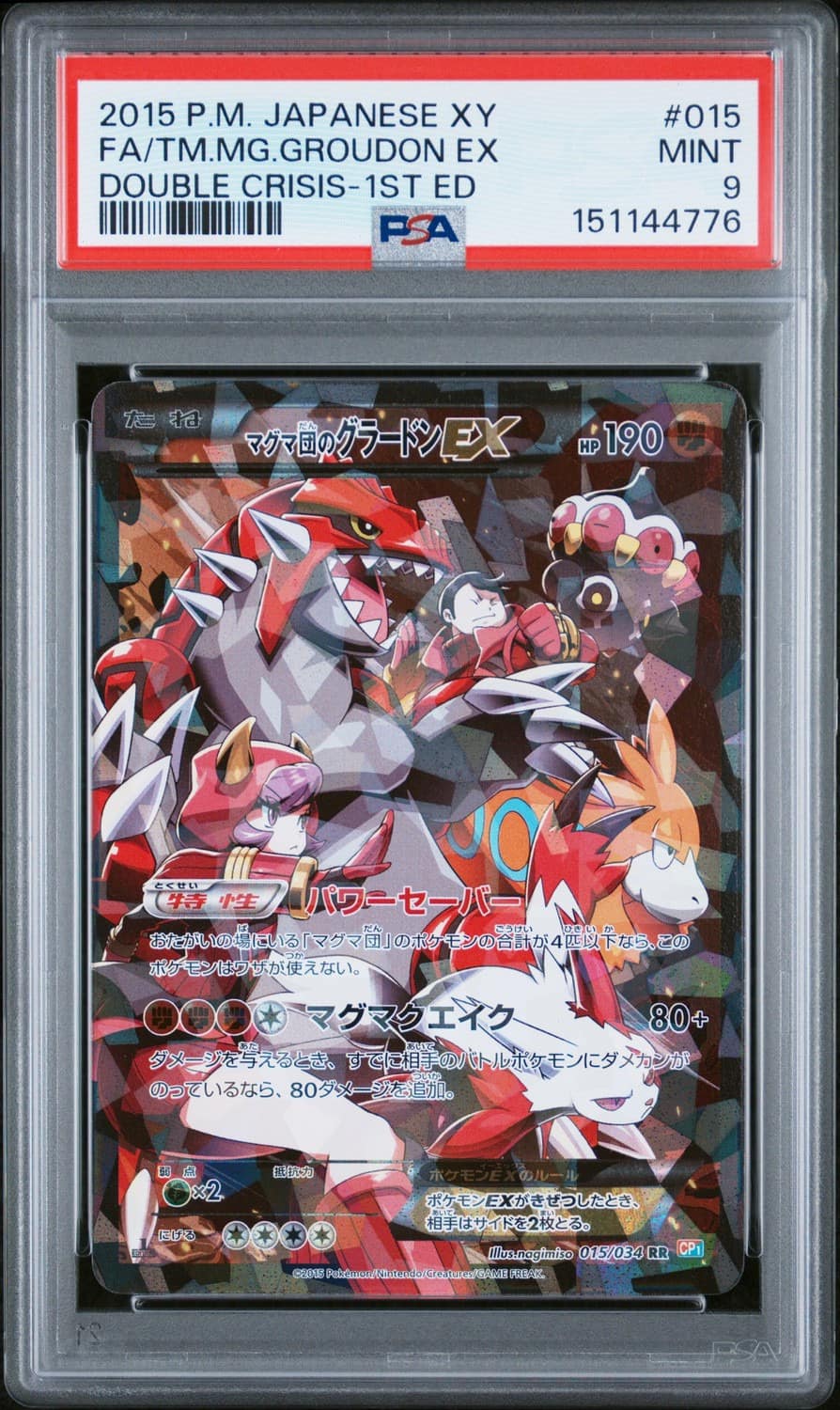 Team Magma'S Groudon Ex