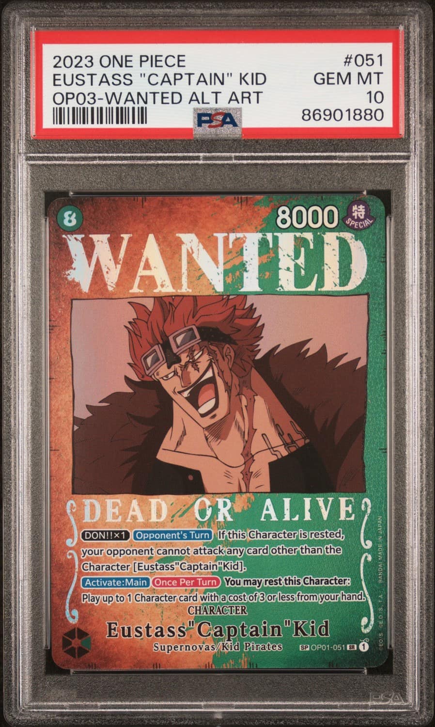 Eustass "captain" Kid