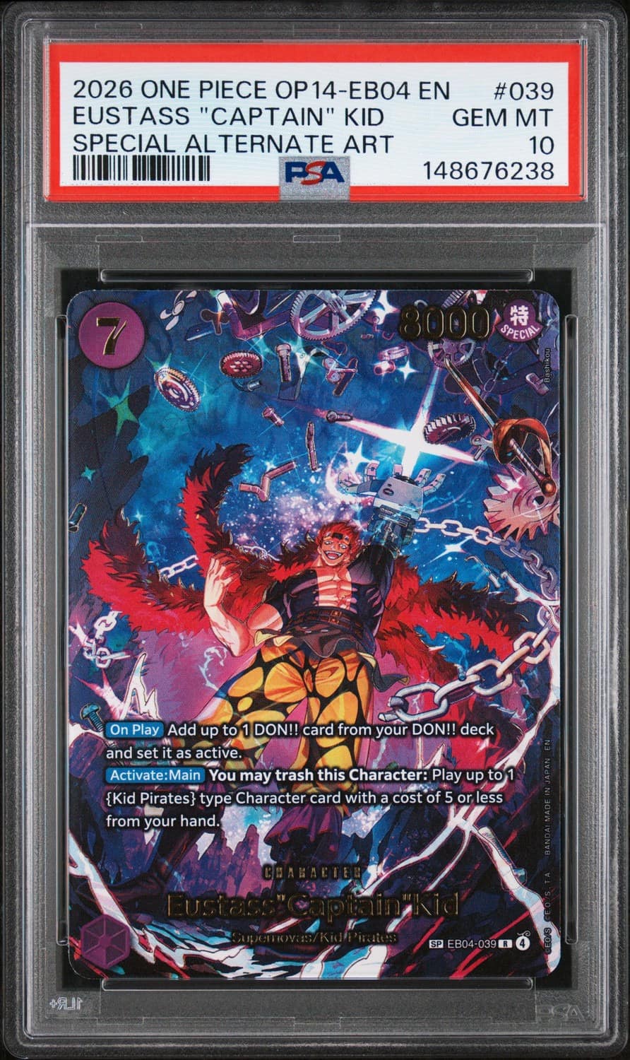 Eustass "captain" Kid