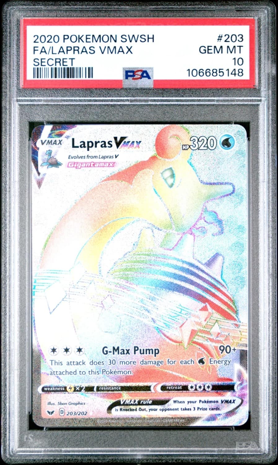Lapras Vmax