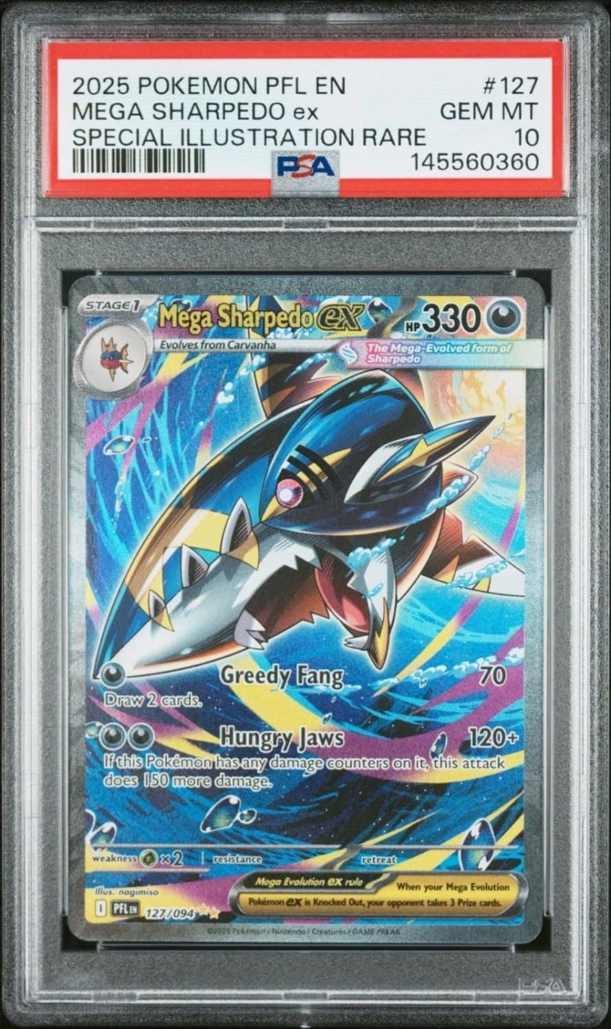 Mega Sharpedo Ex
