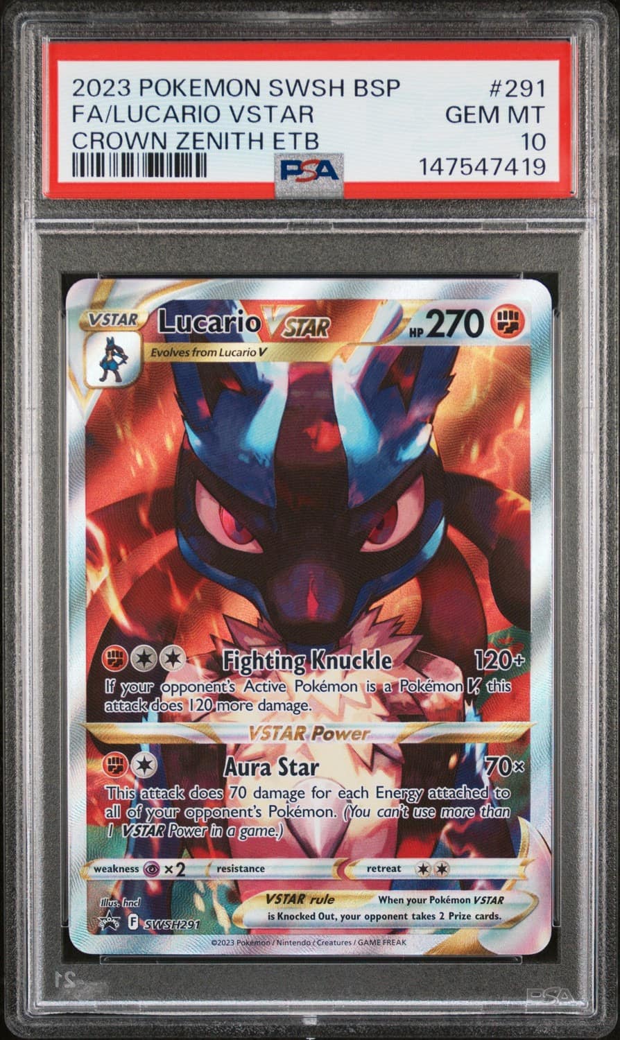 Lucario Vstar