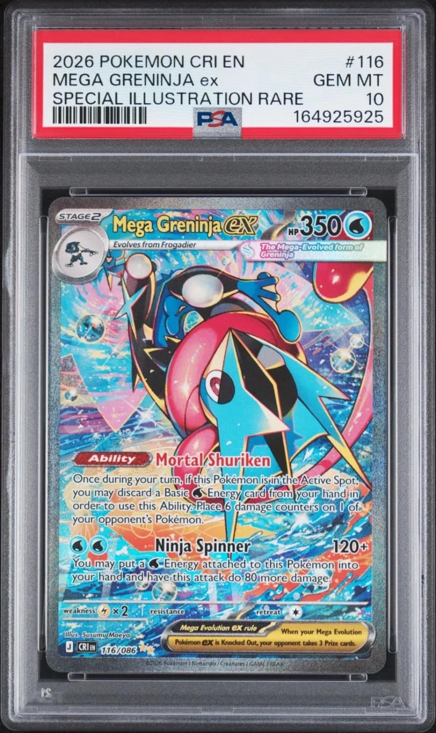 Mega Greninja Ex