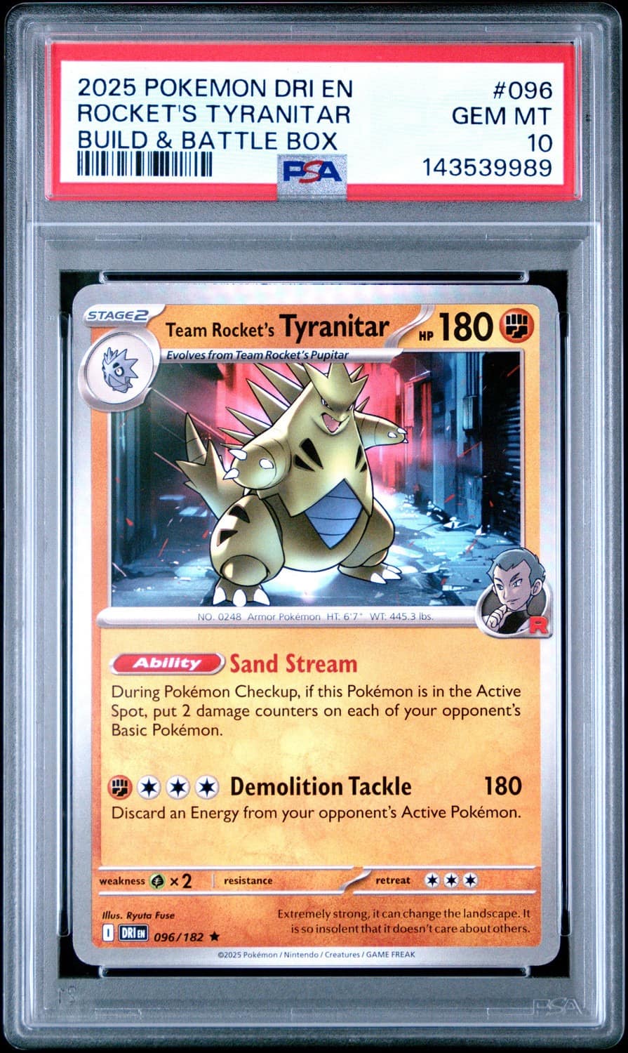 Rocket'S Tyranitar