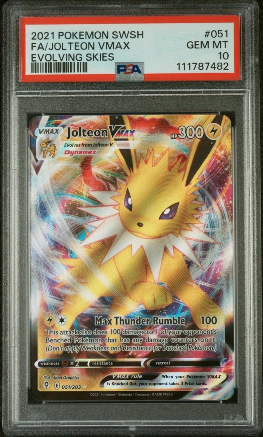 Jolteon Vmax
