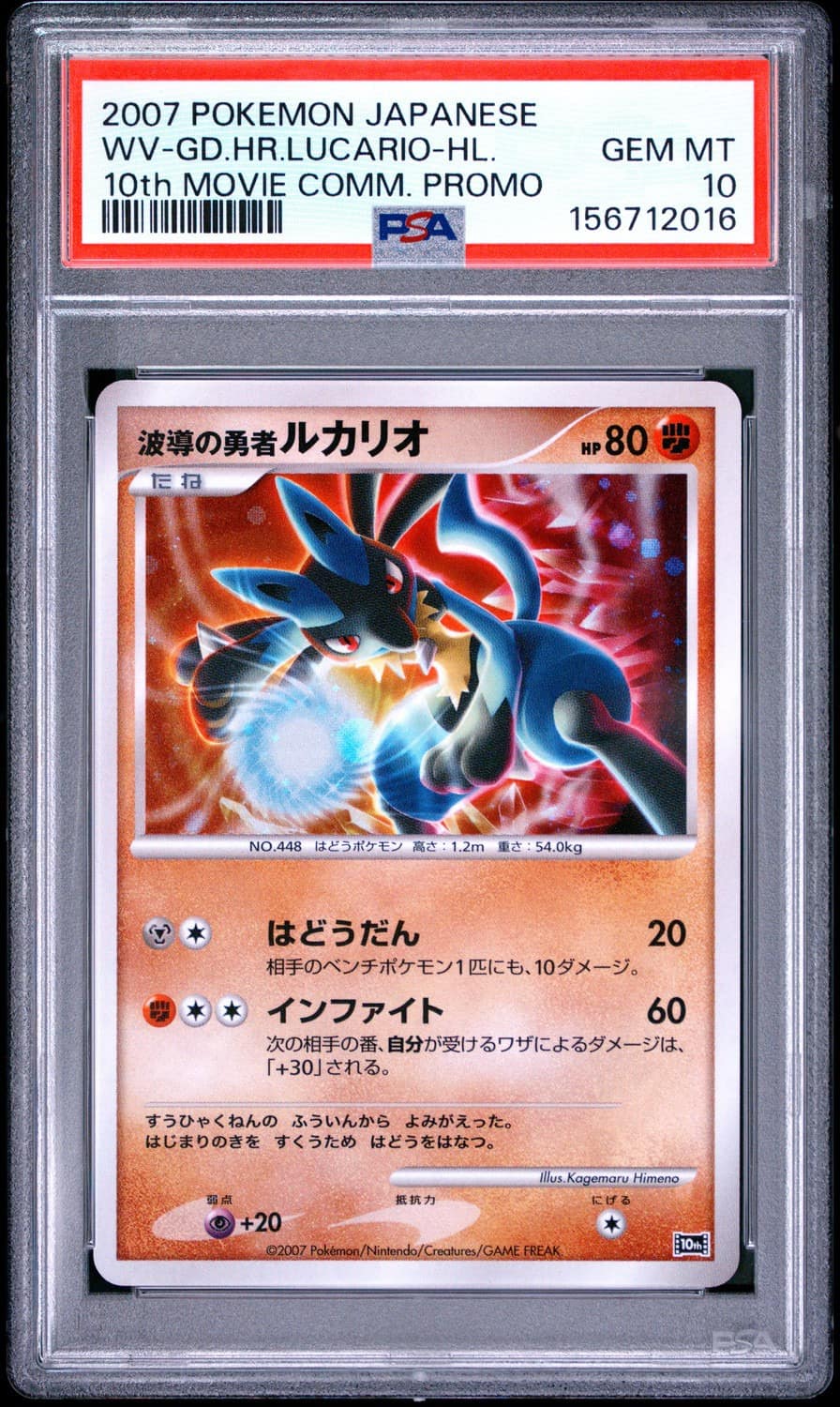 Wave-Guiding Hero Lucario