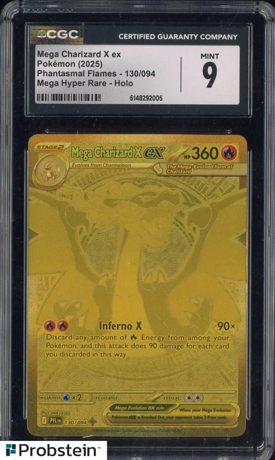 Mega Charizard X Ex