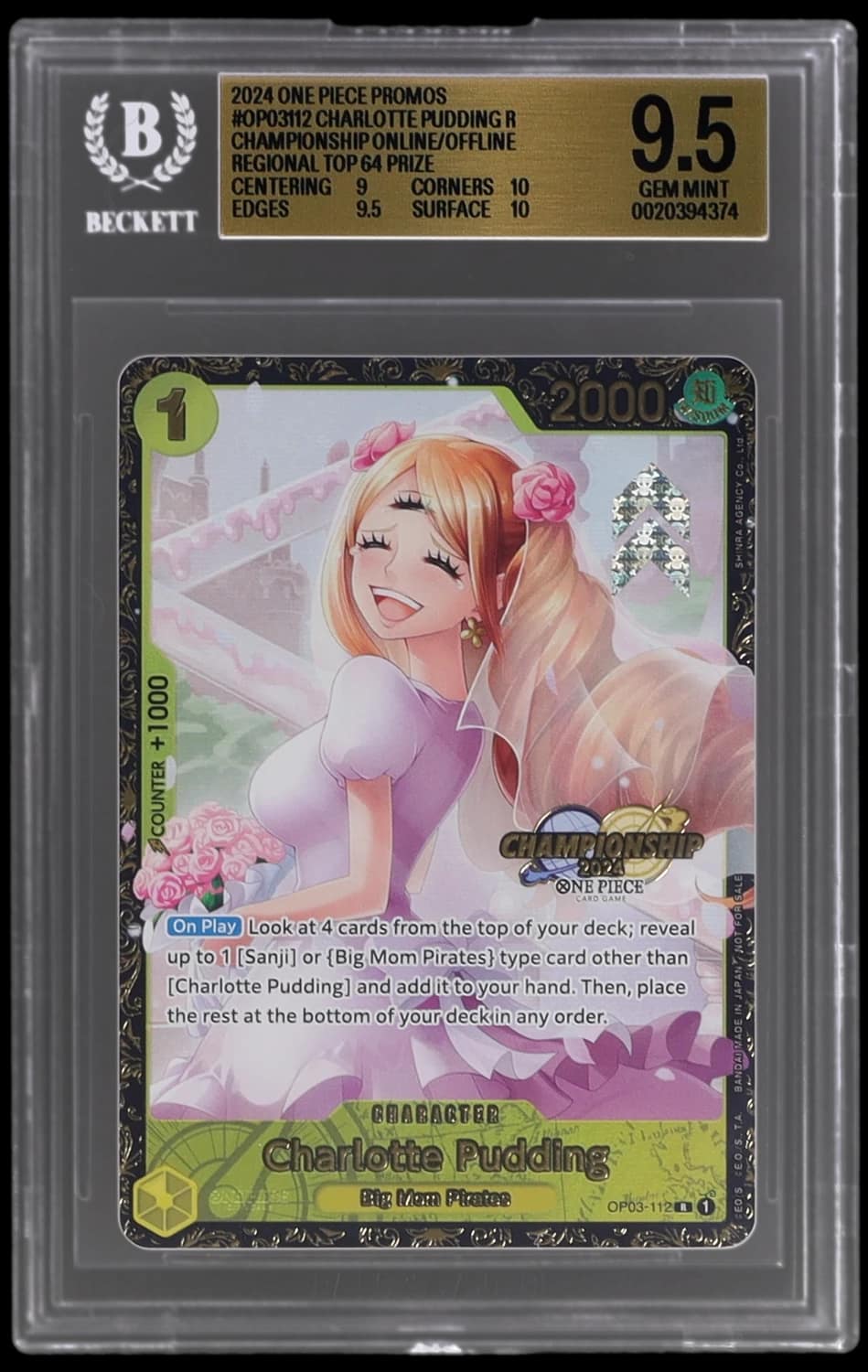 Charlotte Pudding