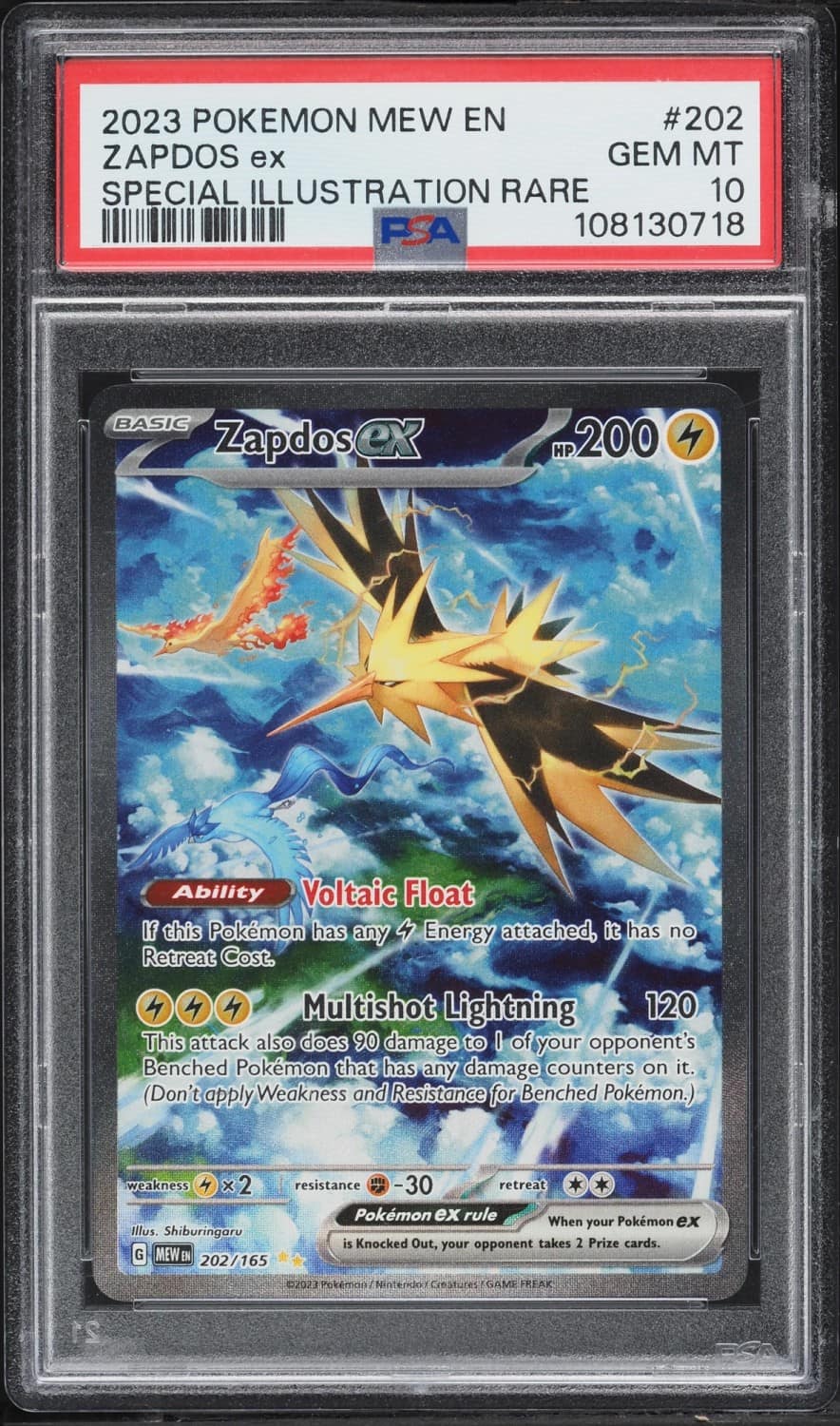 Zapdos Ex