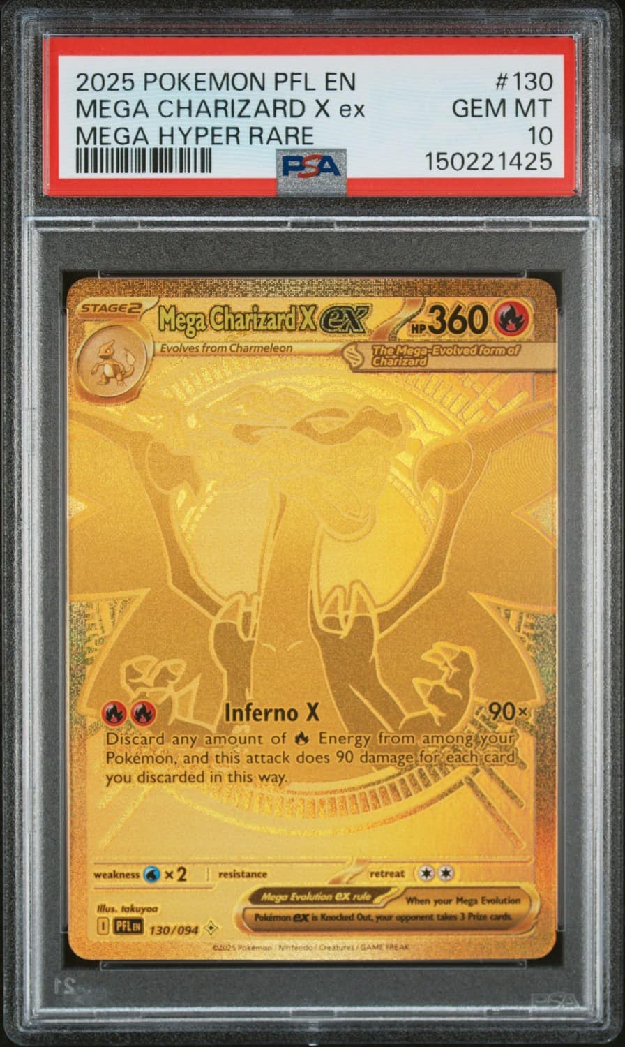 Mega Charizard X Ex