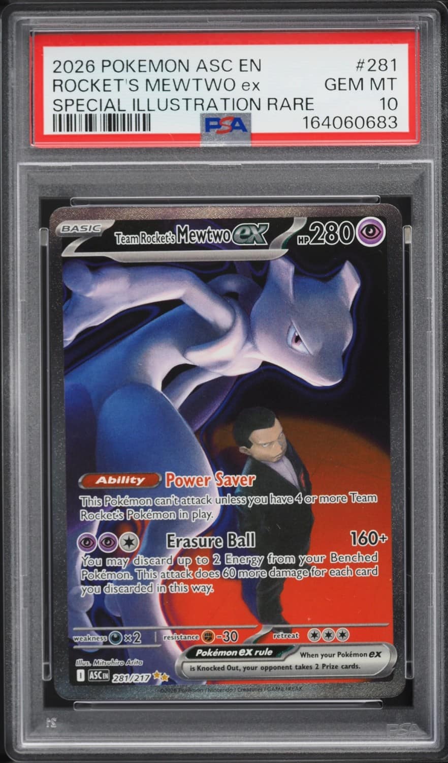 Rocket'S Mewtwo Ex