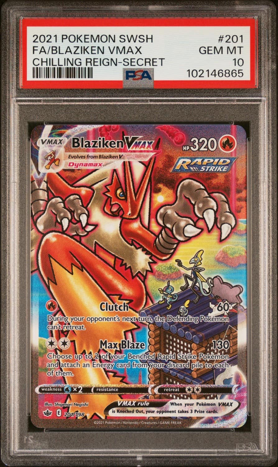 Blaziken Vmax
